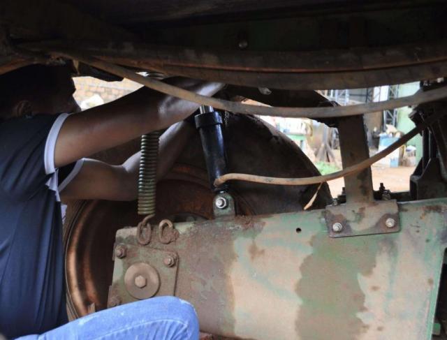 Instalação de acessórios